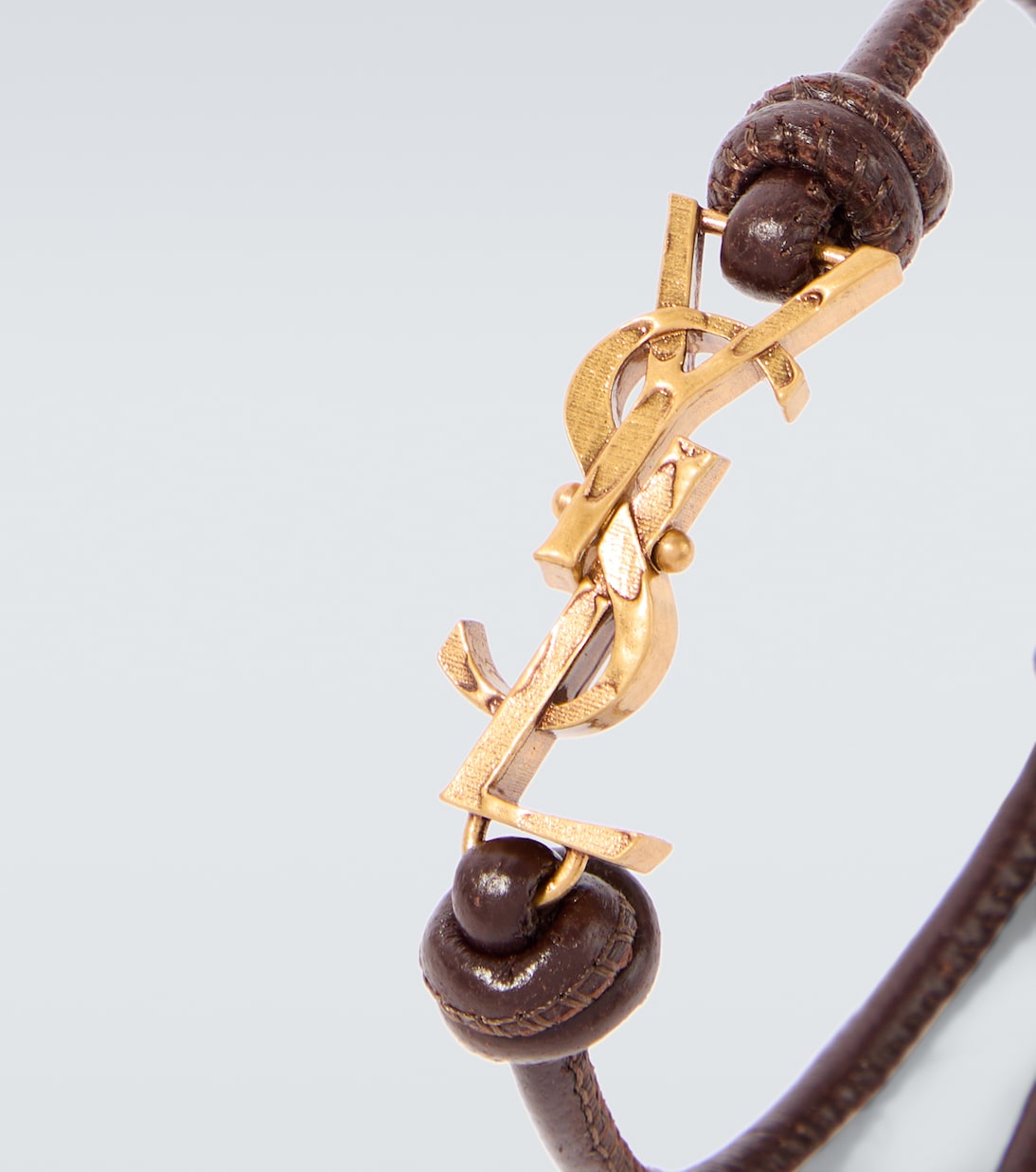 Cassandre leather bracelet | Saint Laurent