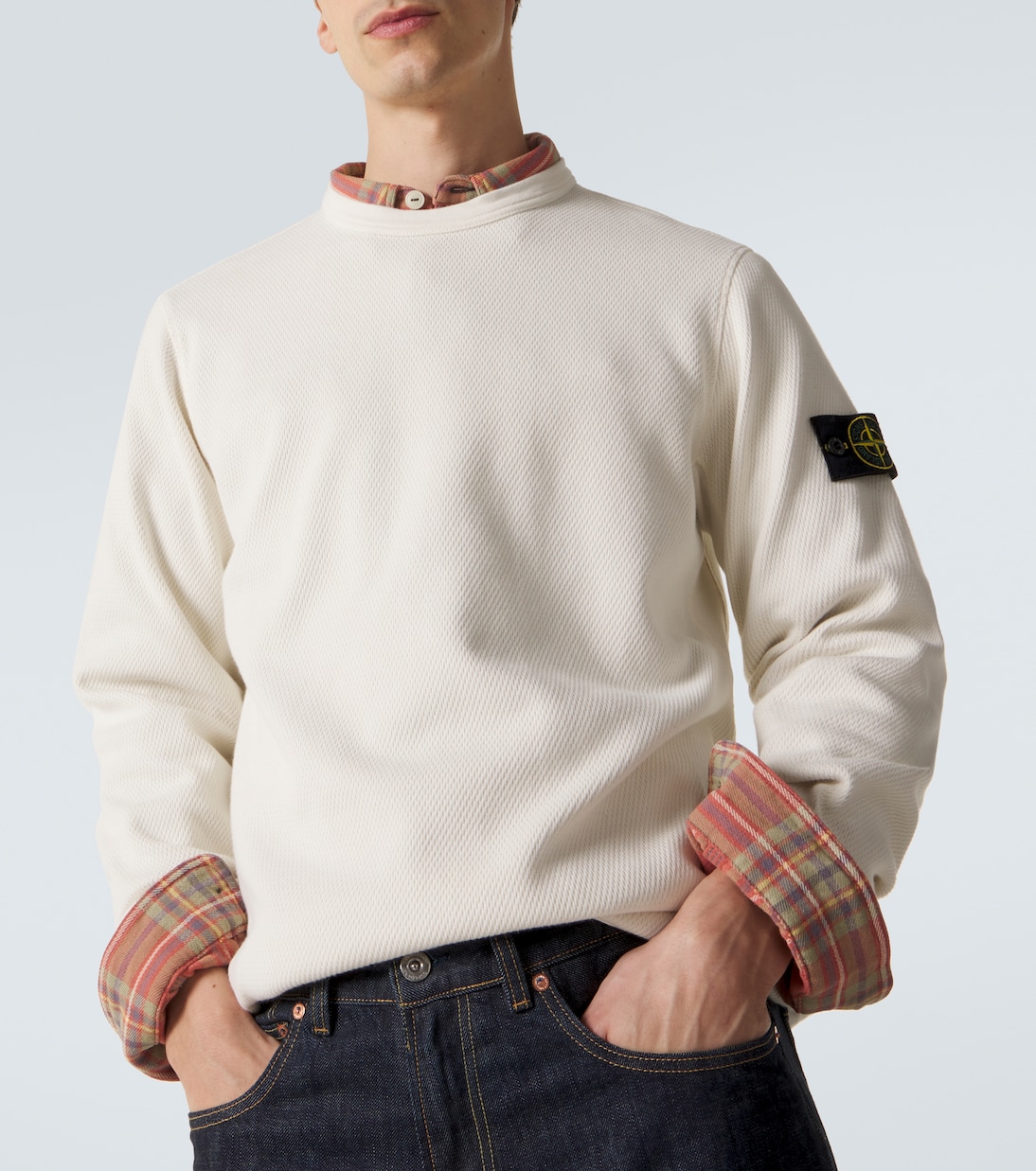 Sweatshirt aus Baumwoll-Jersey | Stone Island