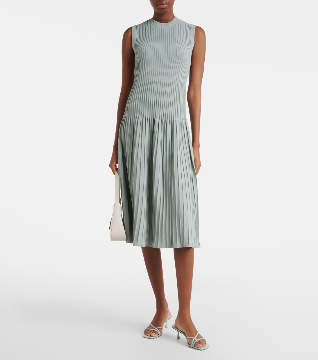 Egizio ribbed-knit midi dress | Max Mara