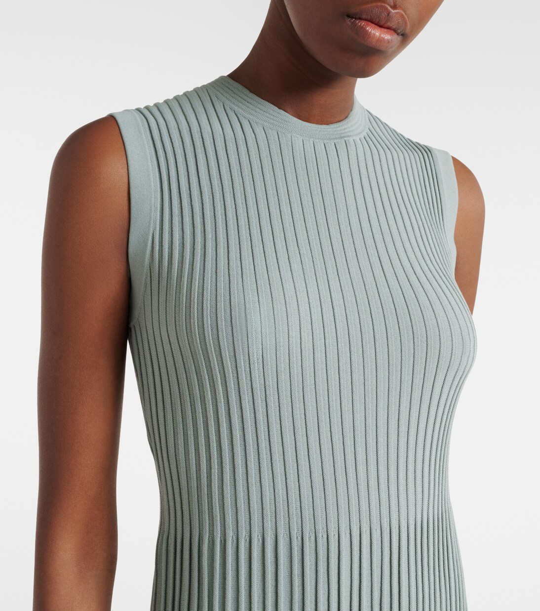 Egizio ribbed-knit midi dress | Max Mara