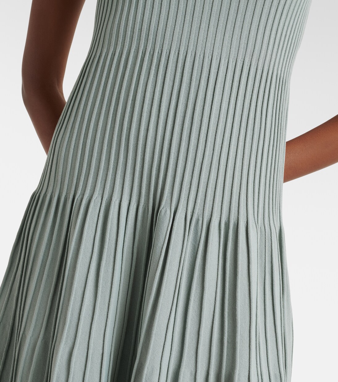 Egizio ribbed-knit midi dress | Max Mara