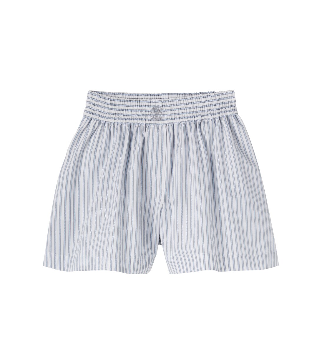Striped cotton-blend shorts | Brunello Cucinelli Kids