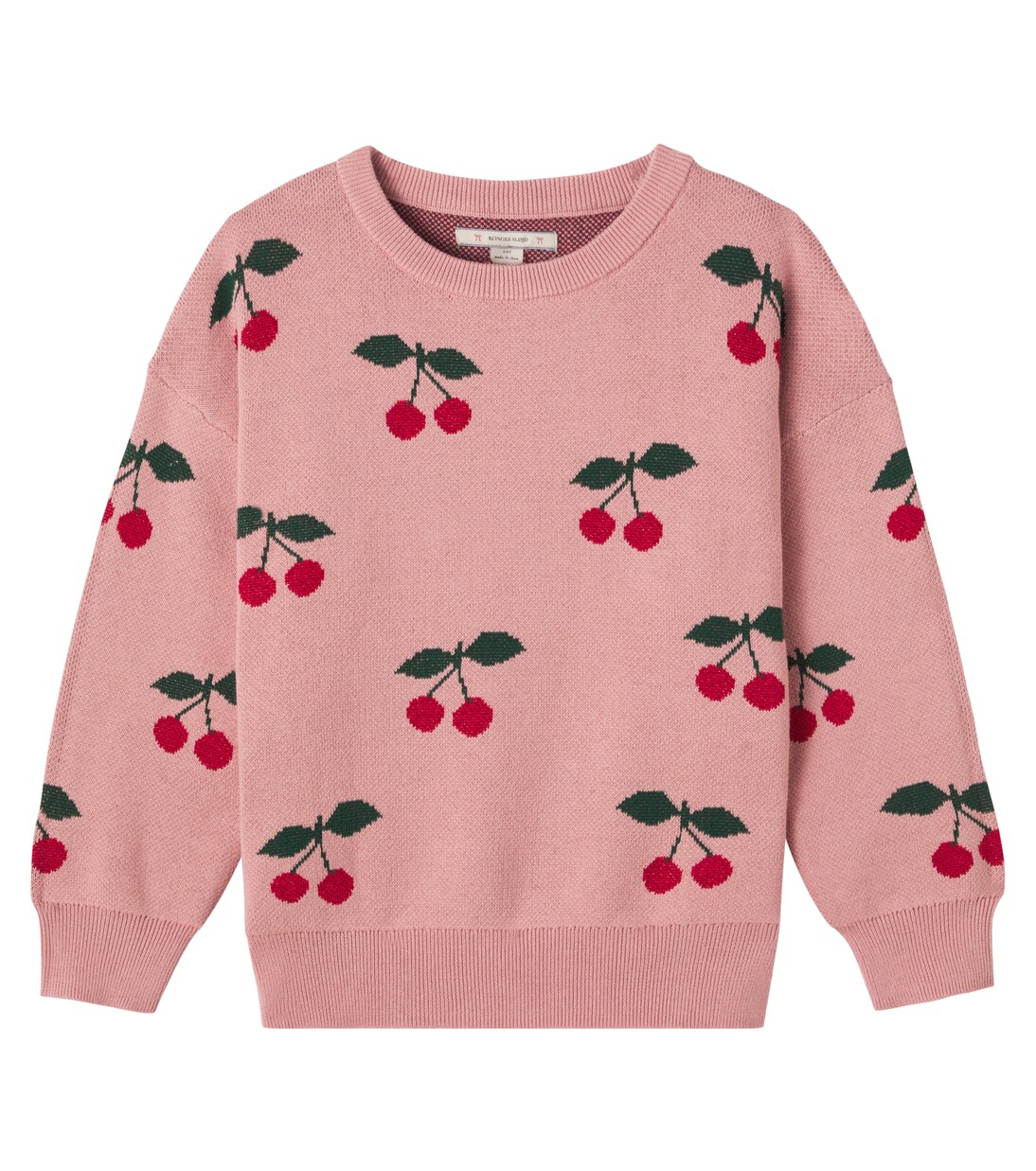 Lapis jacquard cotton-blend sweater | Konges Sløjd