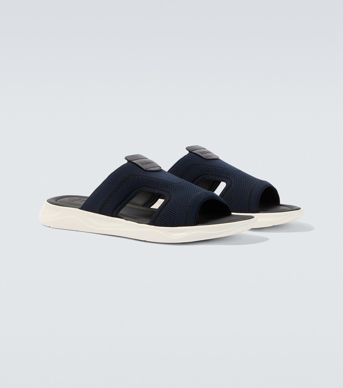 Pantoletten mit Leder | Berluti