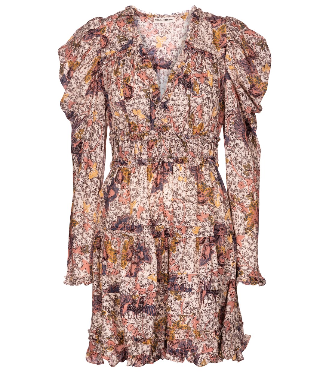 Miniabito Julie a stampa in misto cotone | Ulla Johnson