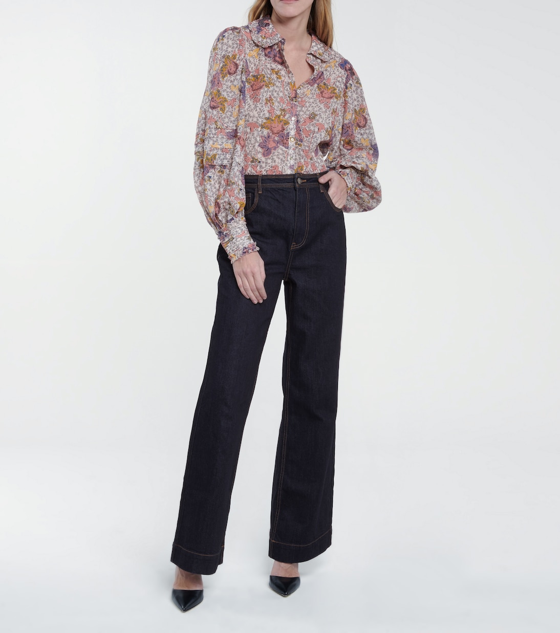 Jeans Theo a vita alta | Ulla Johnson