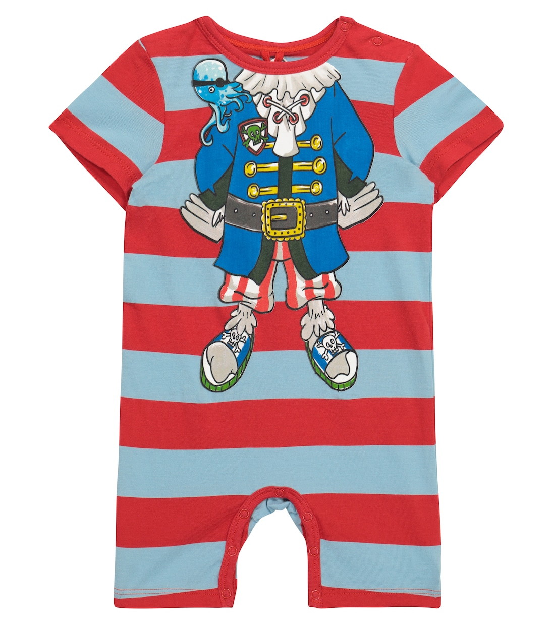Baby striped cotton jersey bodysuit | Stella McCartney Kids