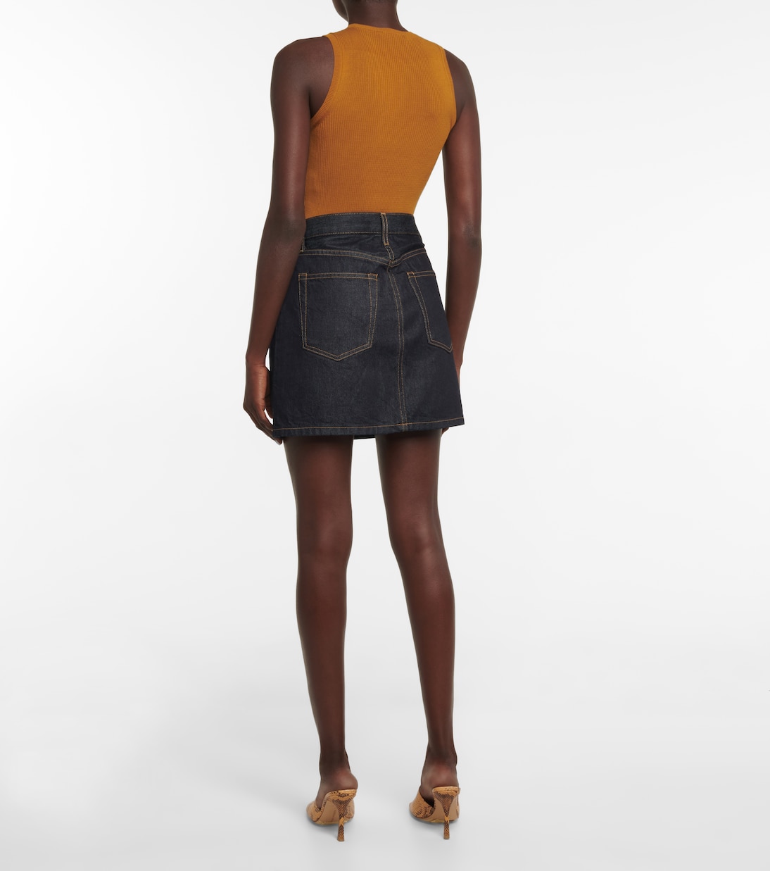 Mini-jupe en jean | Wardrobe.NYC