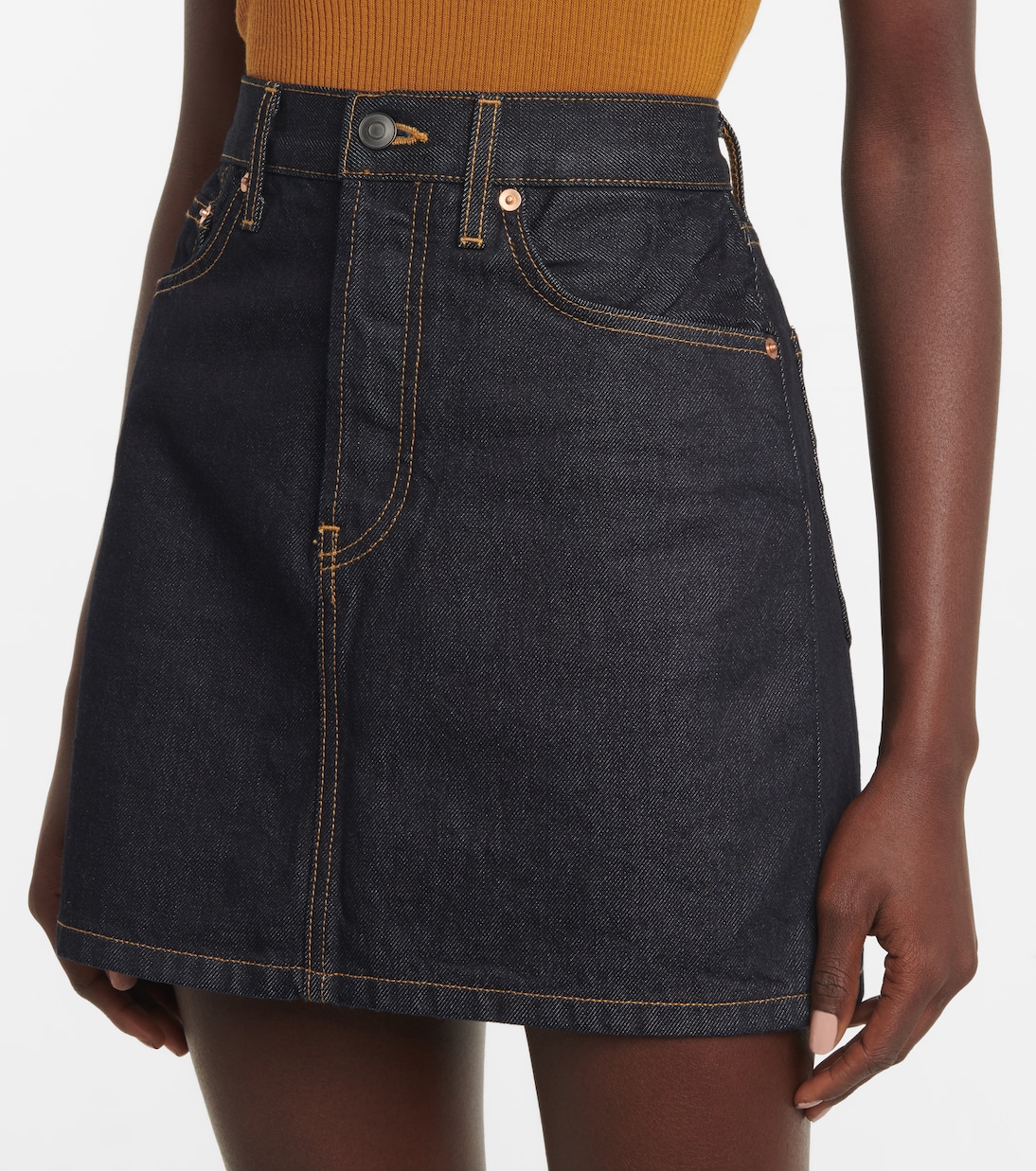 Mini-jupe en jean | Wardrobe.NYC
