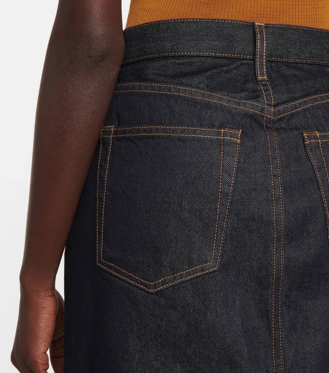 Mini-jupe en jean | Wardrobe.NYC