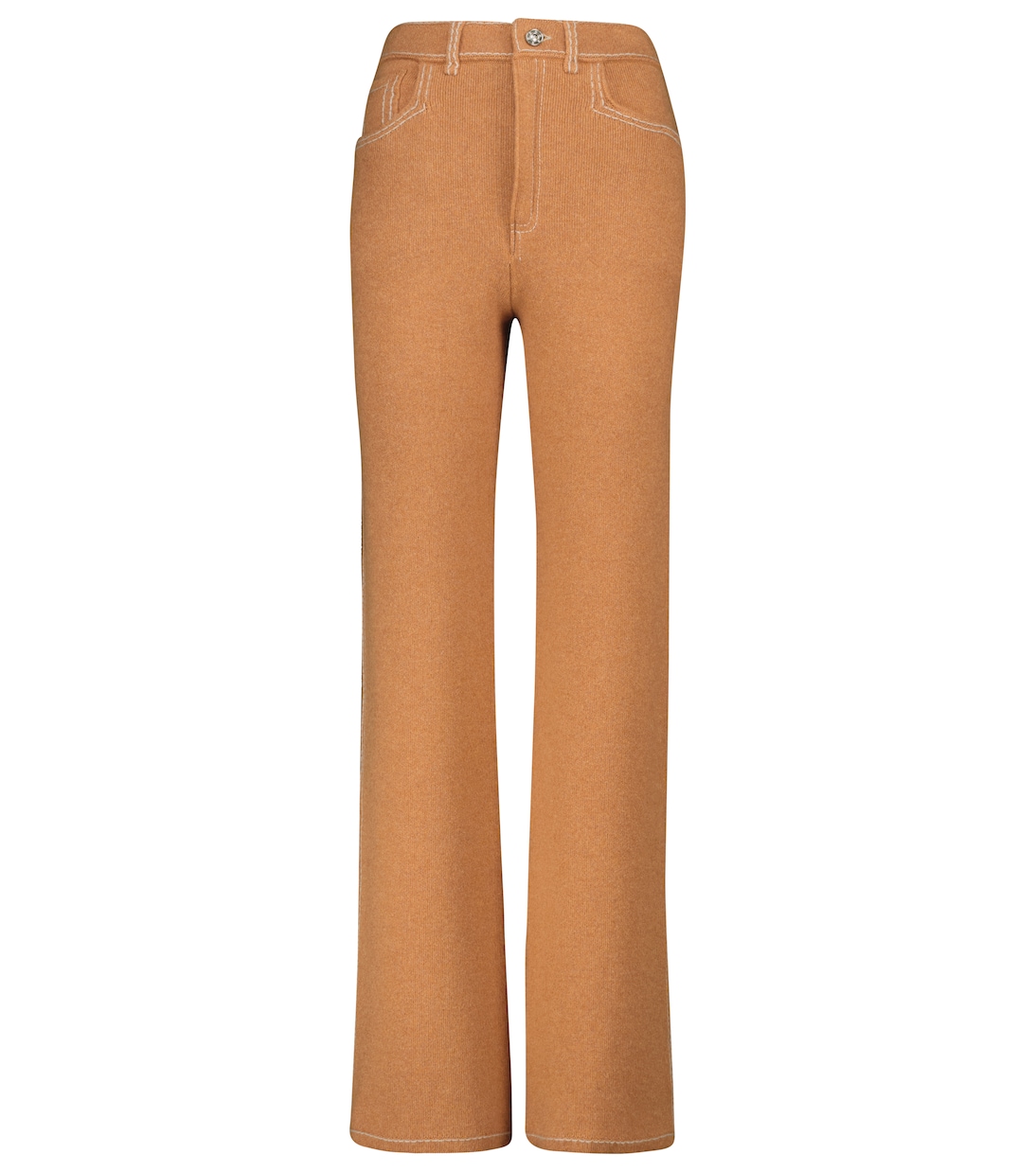 Pantalones punto de cachemir y algodón | Barrie