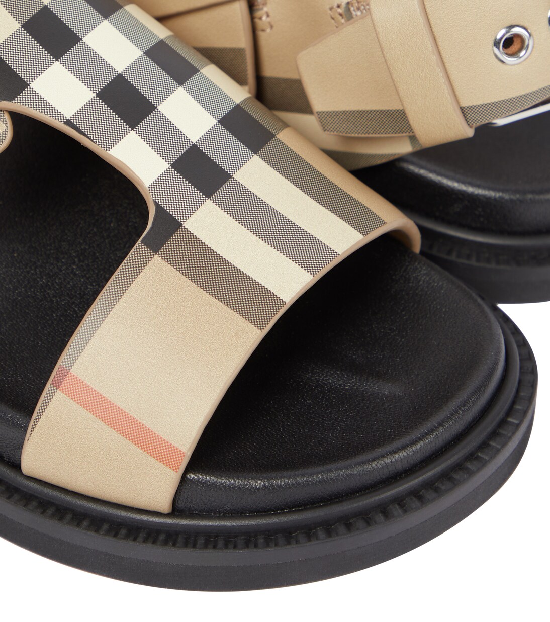 Sandales Vintage Check en cuir | Burberry Kids