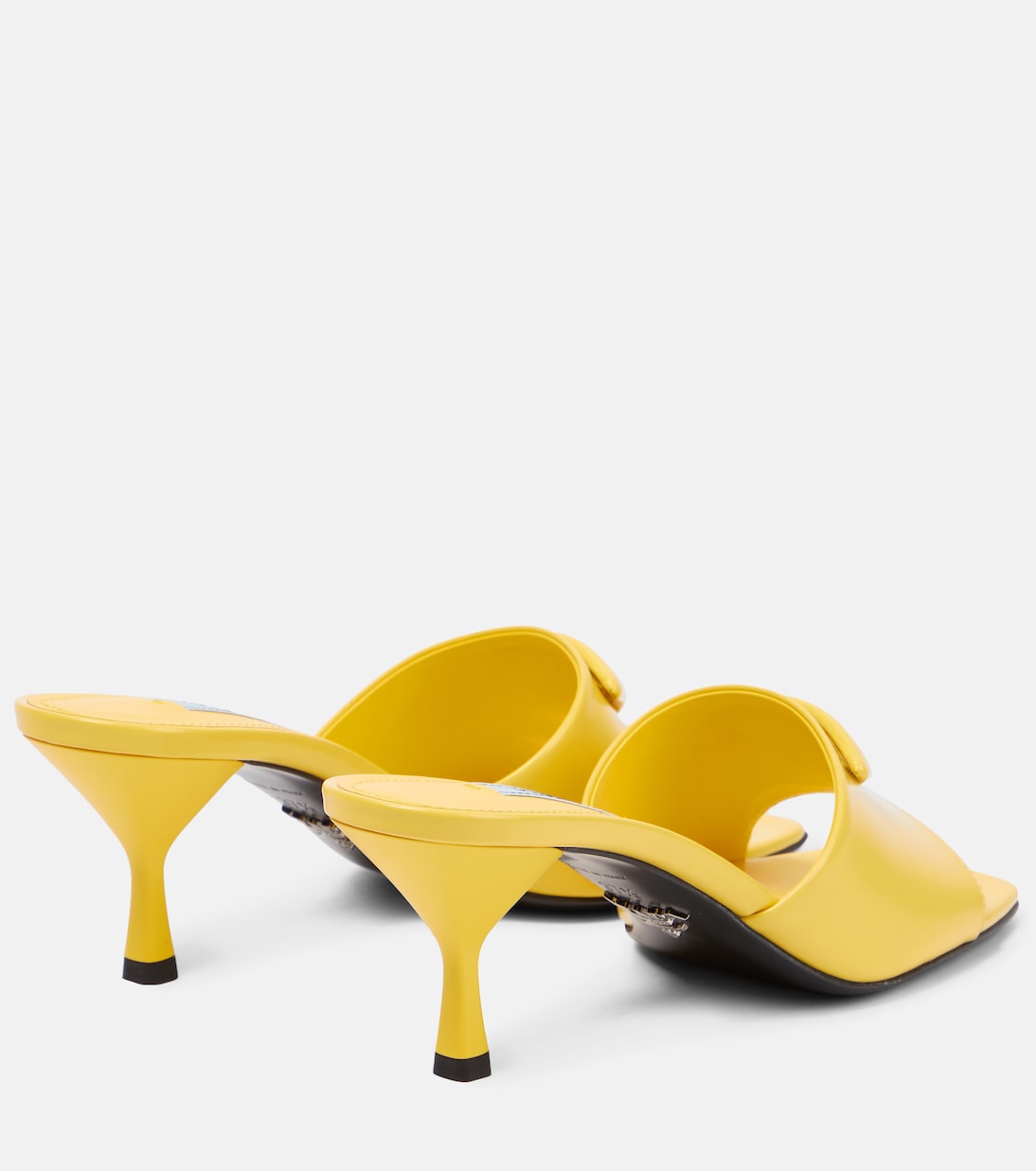 Pantoletten aus Leder | Prada