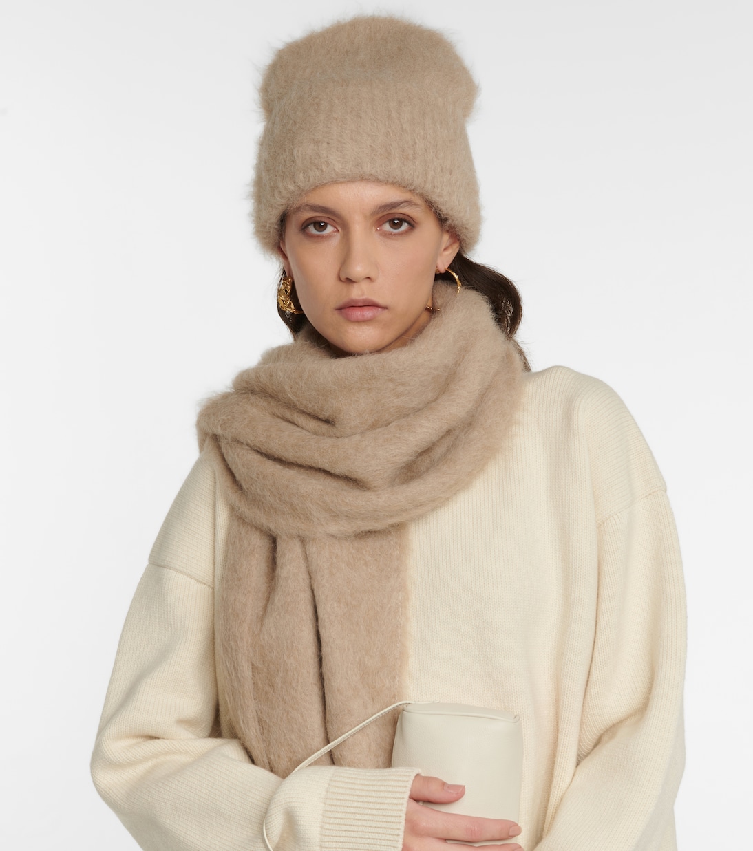 Cappello in misto alpaca TOTEME per giovani trendsetter