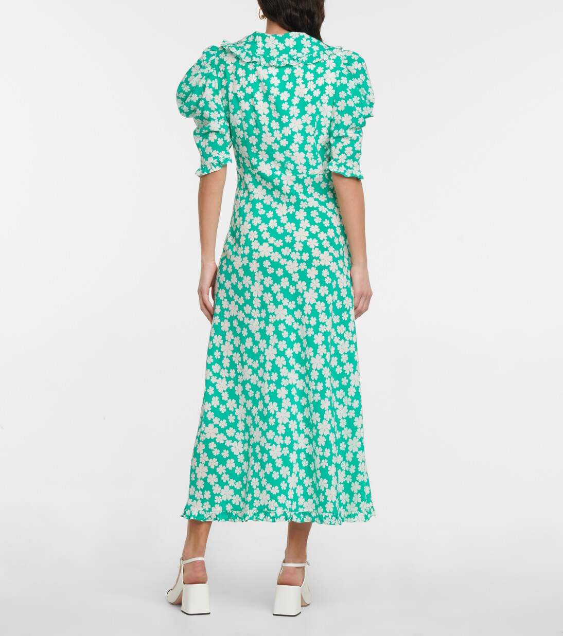 Bedrucktes Midikleid | Miu Miu