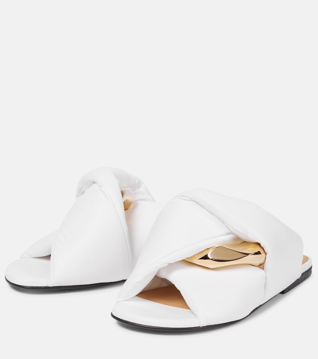 Chain Twist leather sandals | JW Anderson
