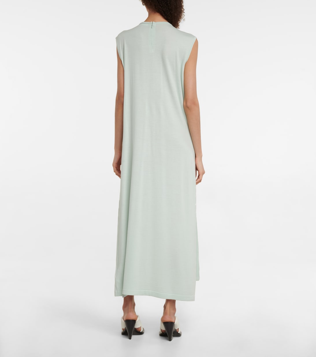 Virgin wool maxi dress | Jil Sander