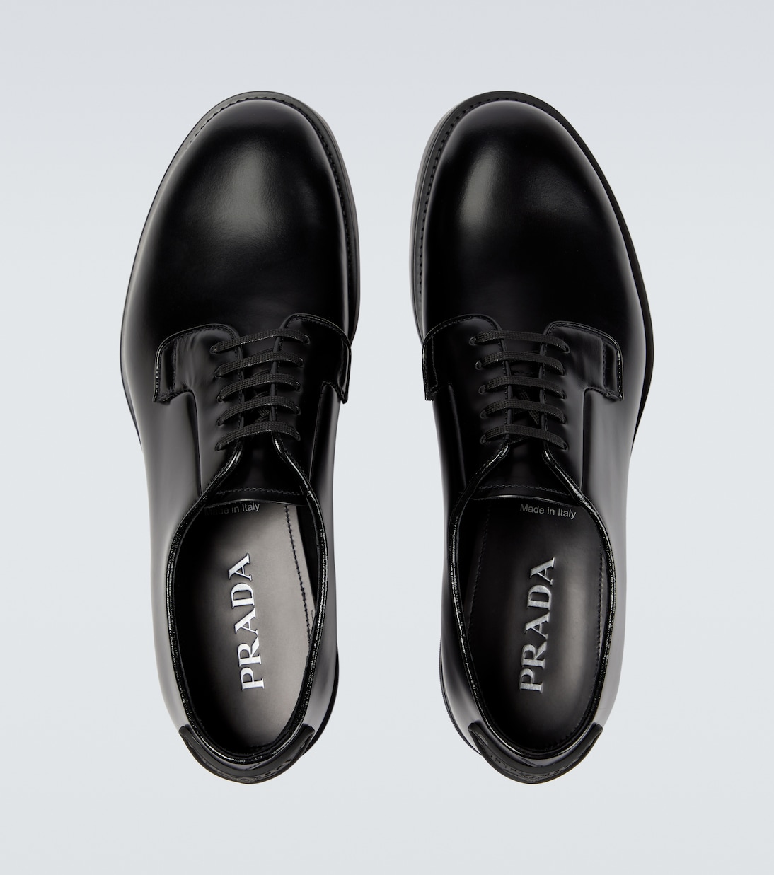 Schnürschuhe aus Leder | Prada
