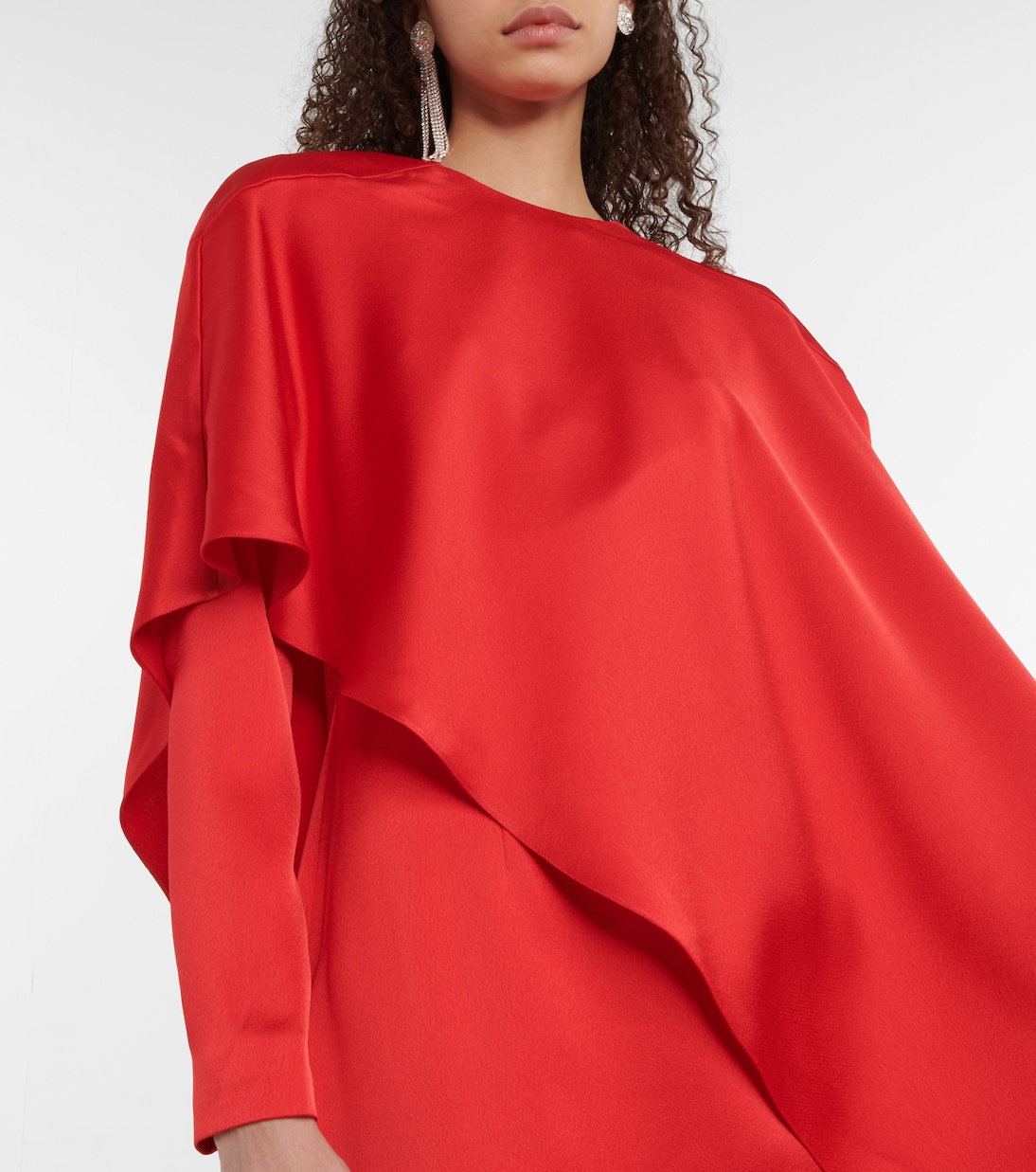 Robe aus Satin | Rasario
