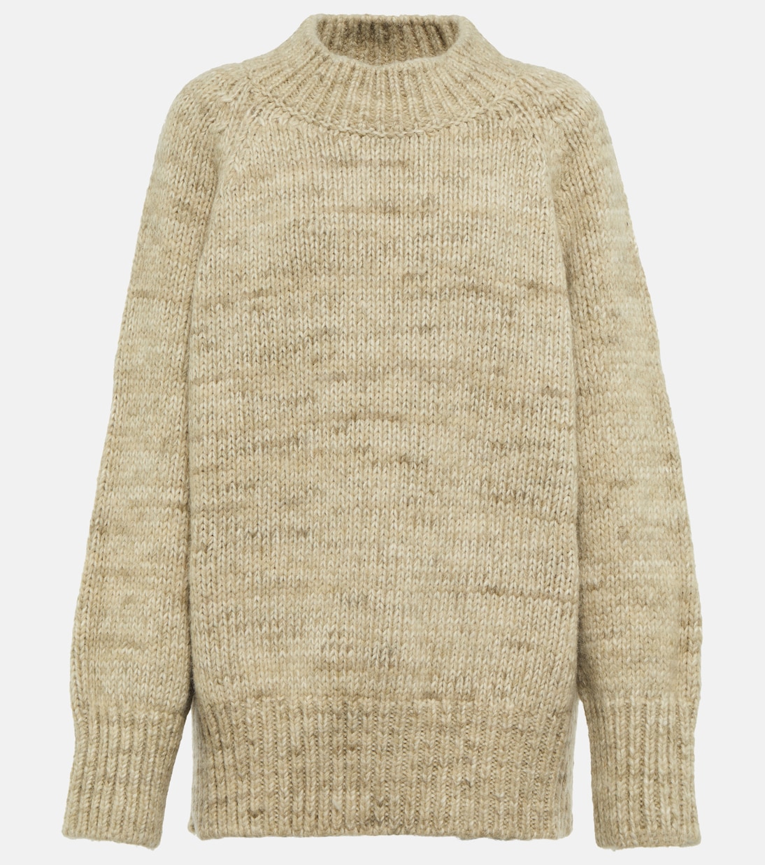 Oversized alpaca wool-blend sweater | Maison Margiela
