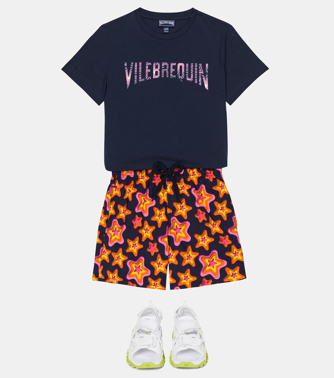 Jirise printed swim trunks | Vilebrequin Kids