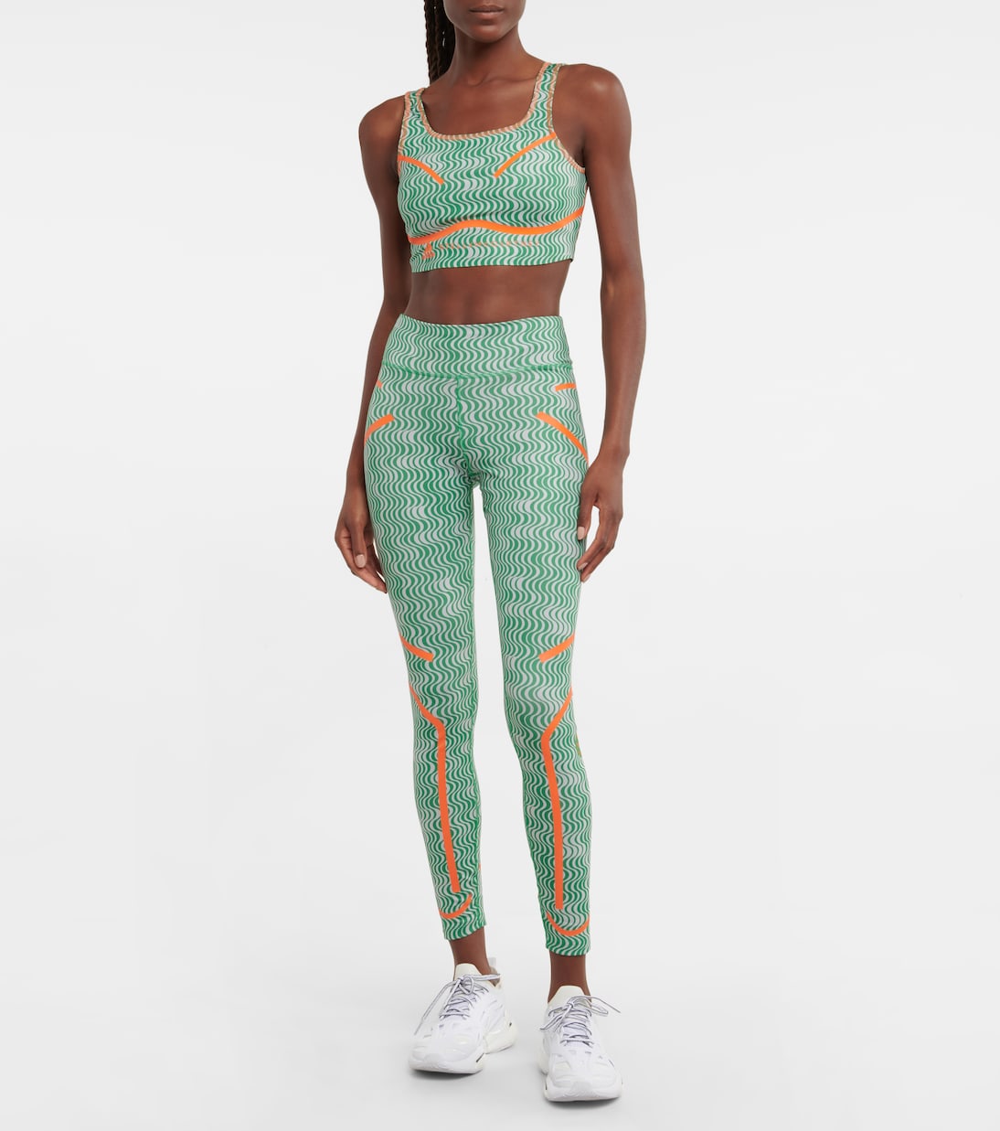 TruePurpose印花运动文胸 | Adidas by Stella McCartney