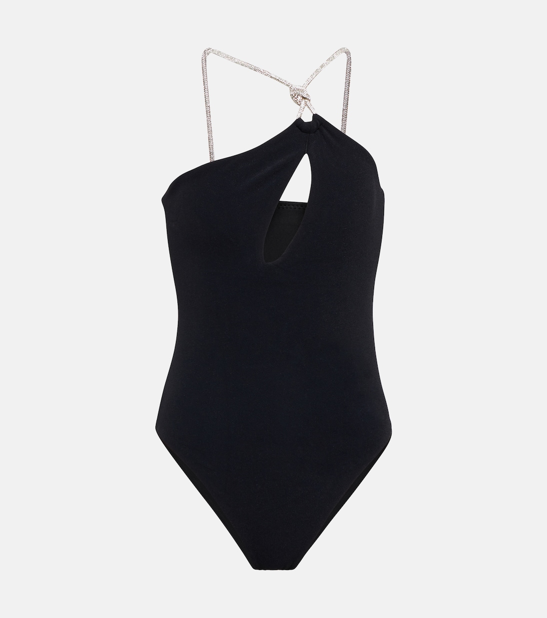 Saint embellished one-shoulder swimsuit | Simkhai