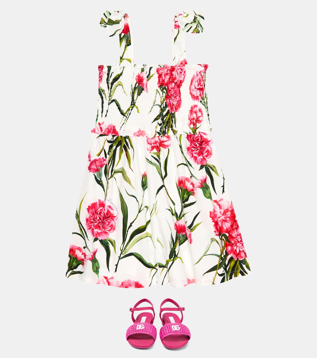 Sandali in pelle intrecciata | Dolce&Gabbana Kids