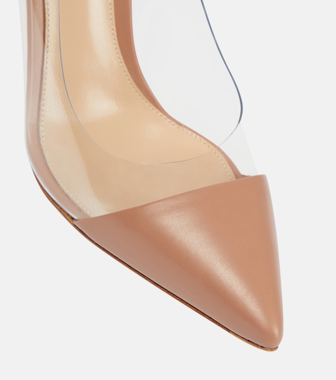 Plexi 85 leather and PVC pumps | Gianvito Rossi