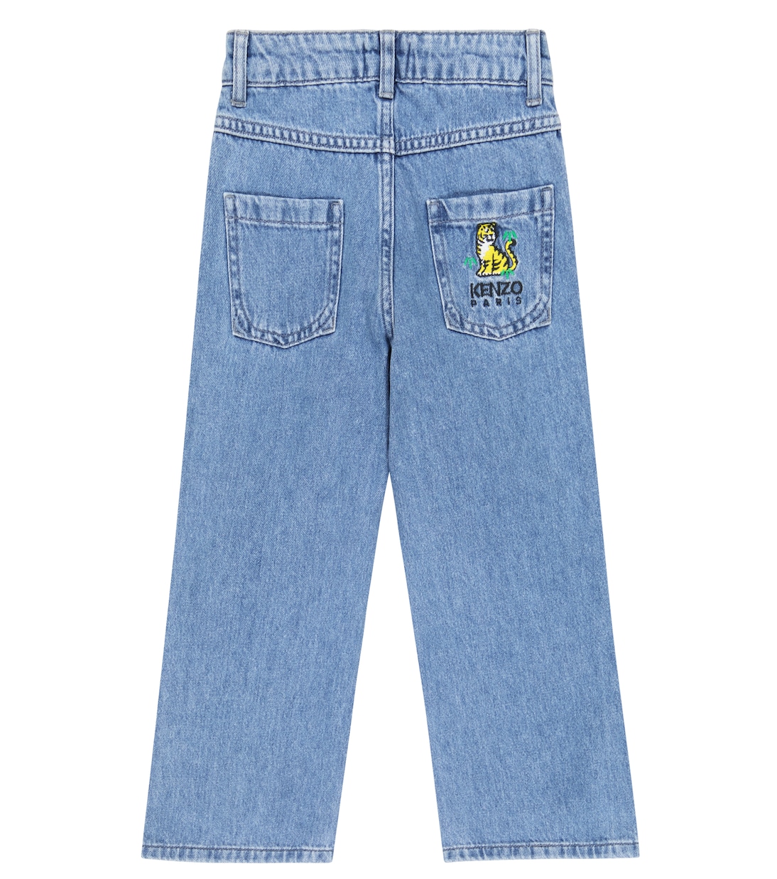 Jeans rectos con motivo de tigre | Kenzo Kids
