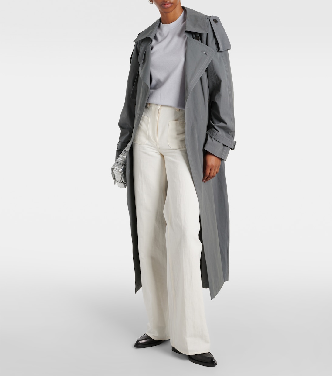 Pantaloni  regular Danbeth in cotone e lino | Loro Piana