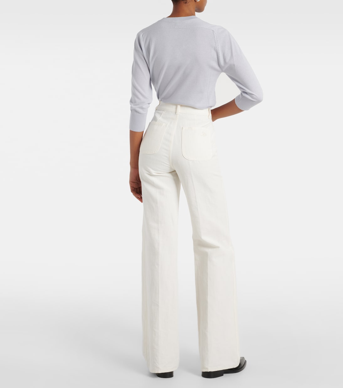 Pantaloni  regular Danbeth in cotone e lino | Loro Piana