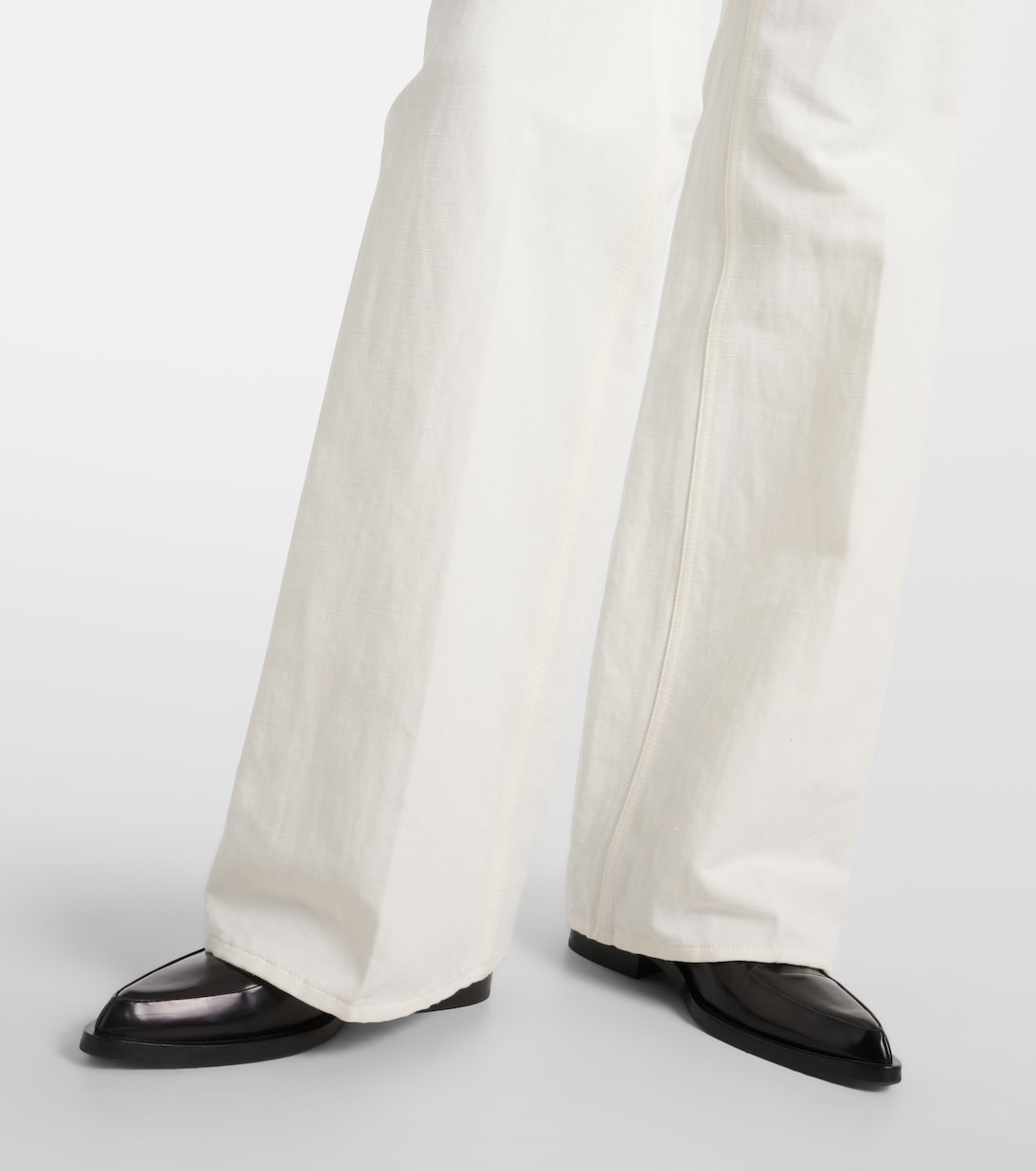 Pantaloni  regular Danbeth in cotone e lino | Loro Piana