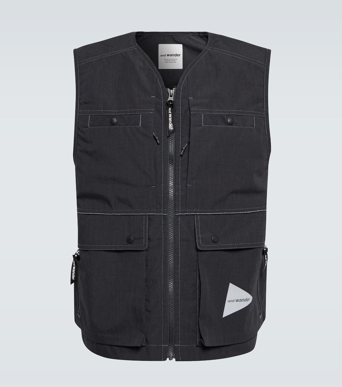 Gilet con zip | And Wander