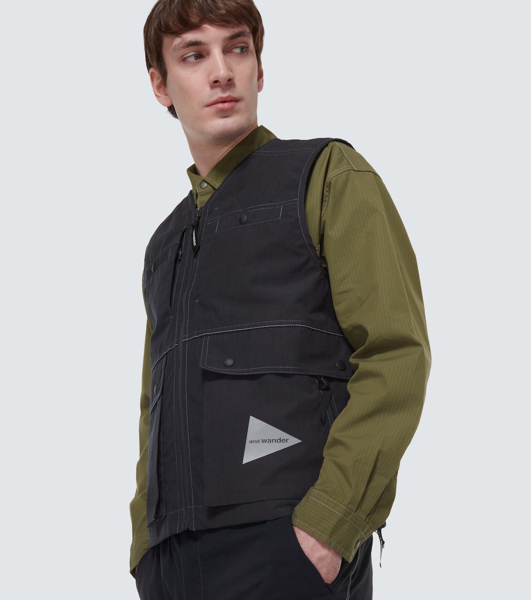 Gilet con zip | And Wander