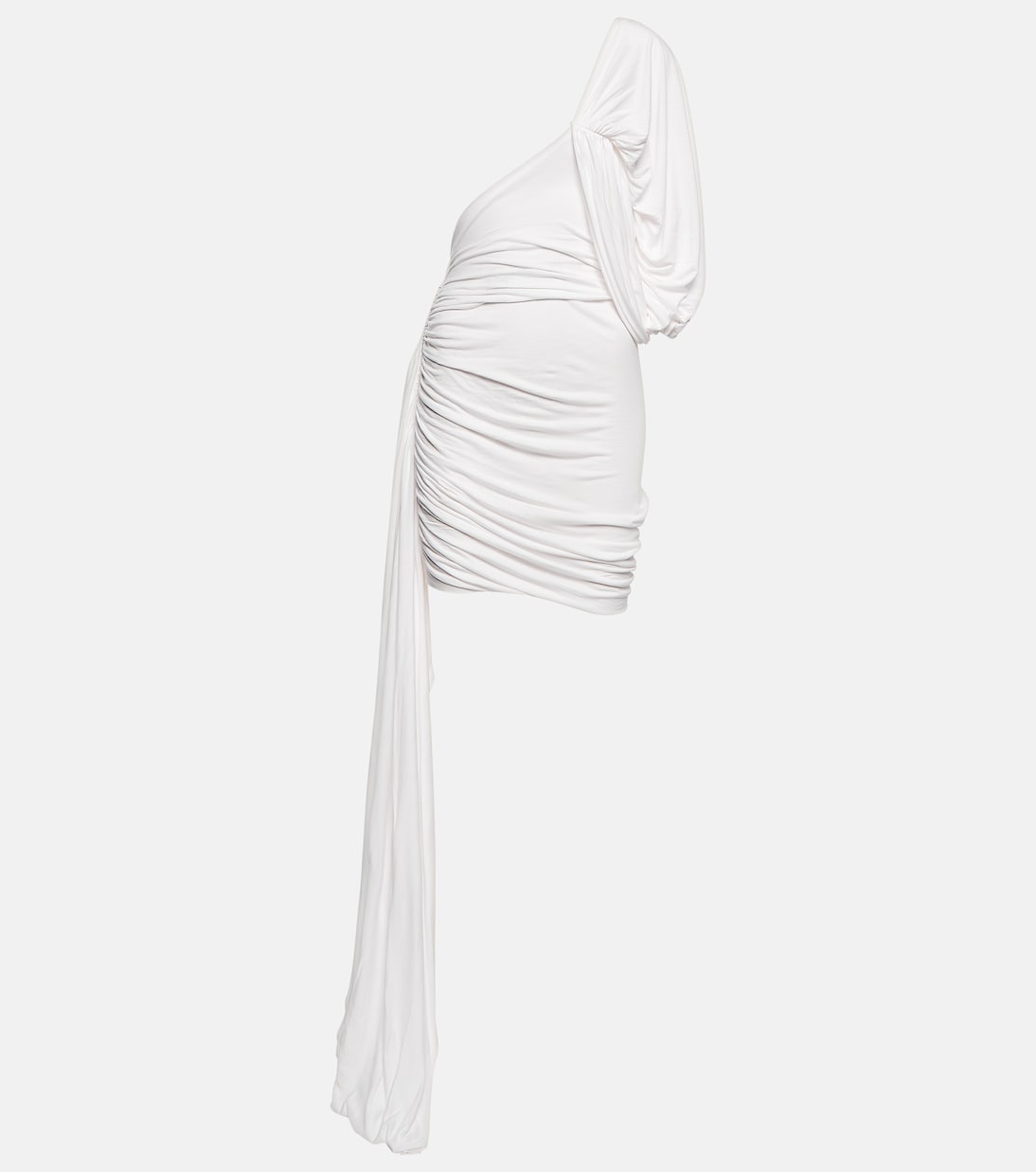 One-shoulder draped minidress | Rick Owens