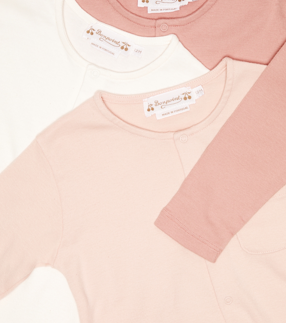 Baby - Set di 3 tutine Cosima in jersey | Bonpoint