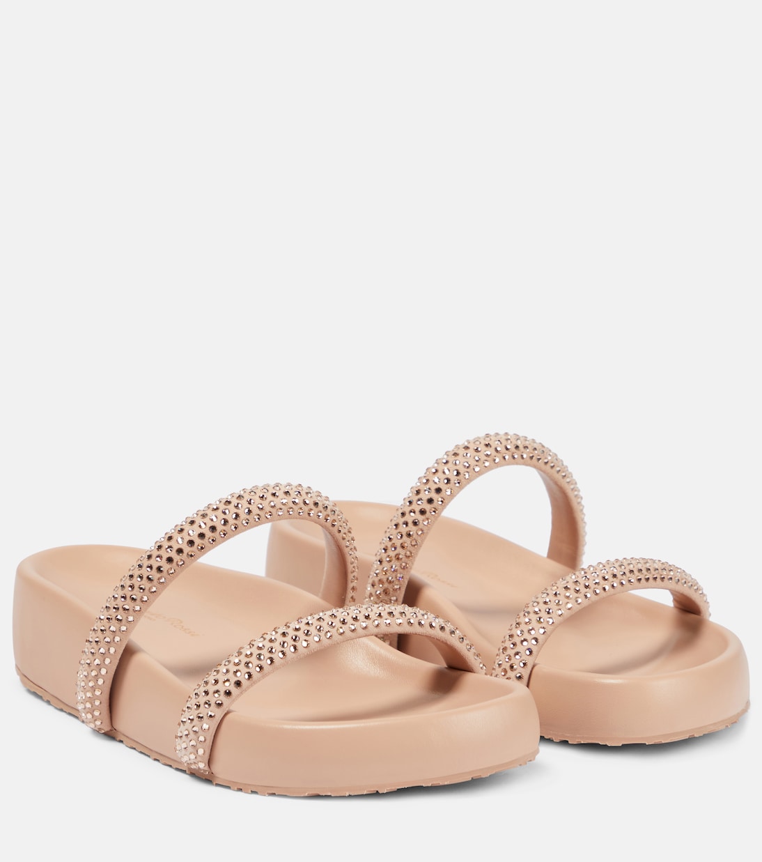 Croisette embellished slides | Gianvito Rossi