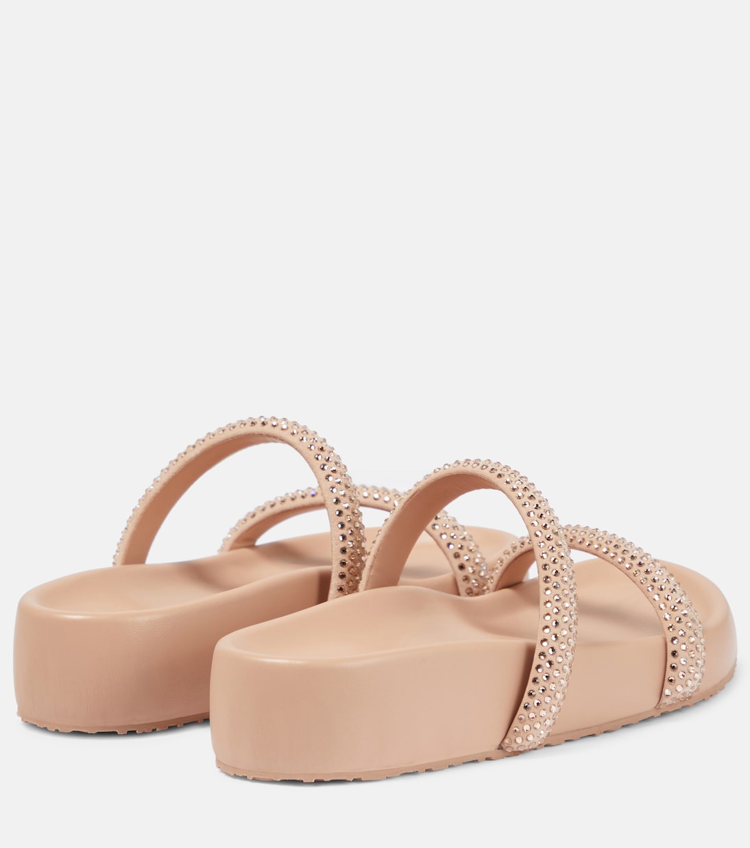 Croisette embellished slides | Gianvito Rossi