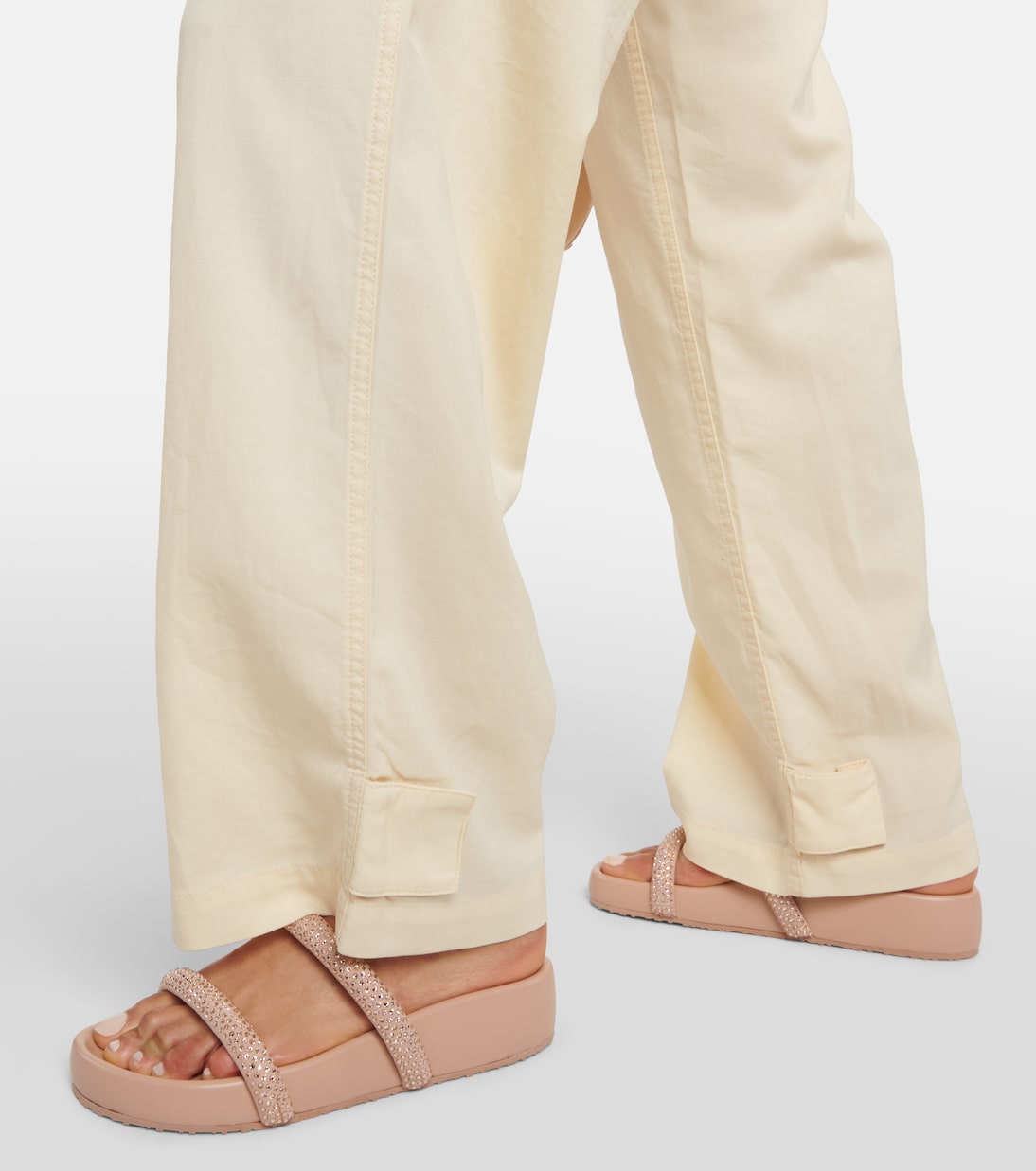 Croisette embellished slides | Gianvito Rossi