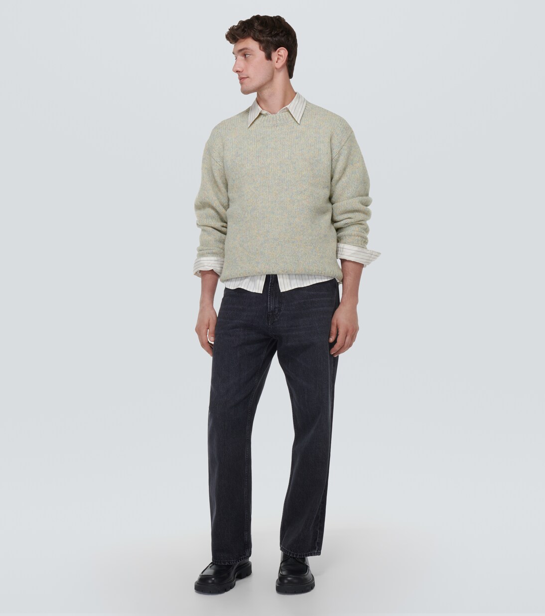 Pull en alpaga et laine mélangés | Dries Van Noten