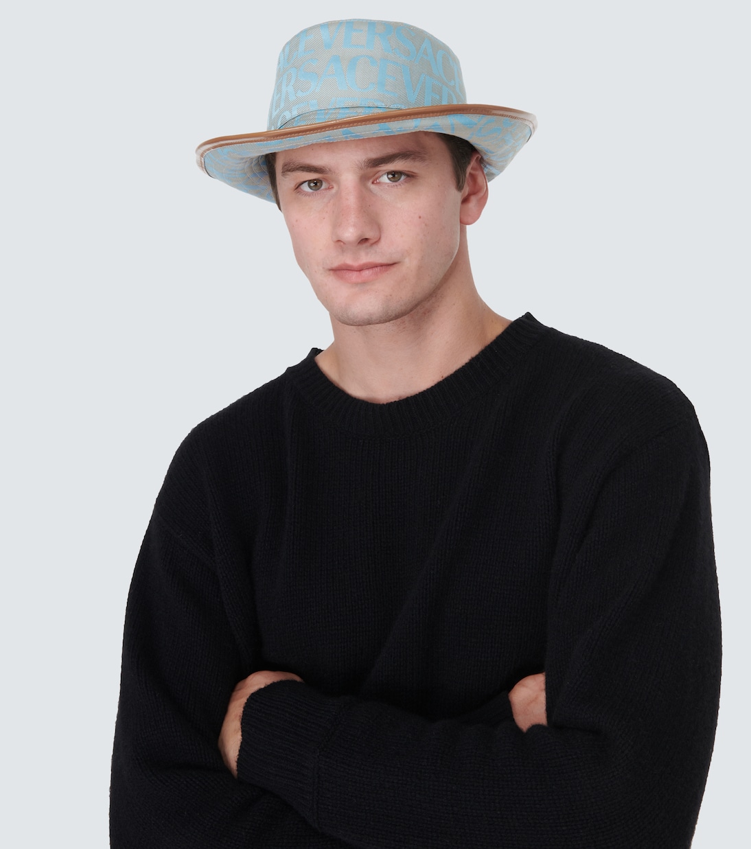 Hut Versace Allover aus Canvas | Versace