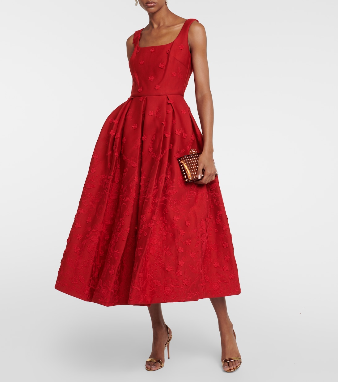 Besticktes Midikleid | Elie Saab
