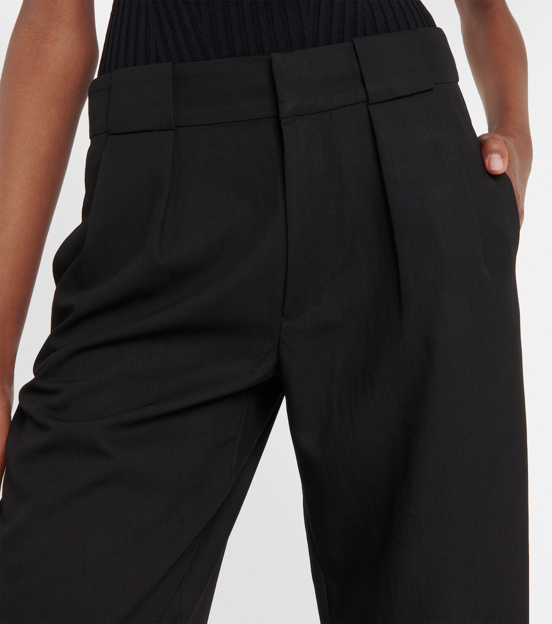 White Label high-rise straight pants | Proenza Schouler