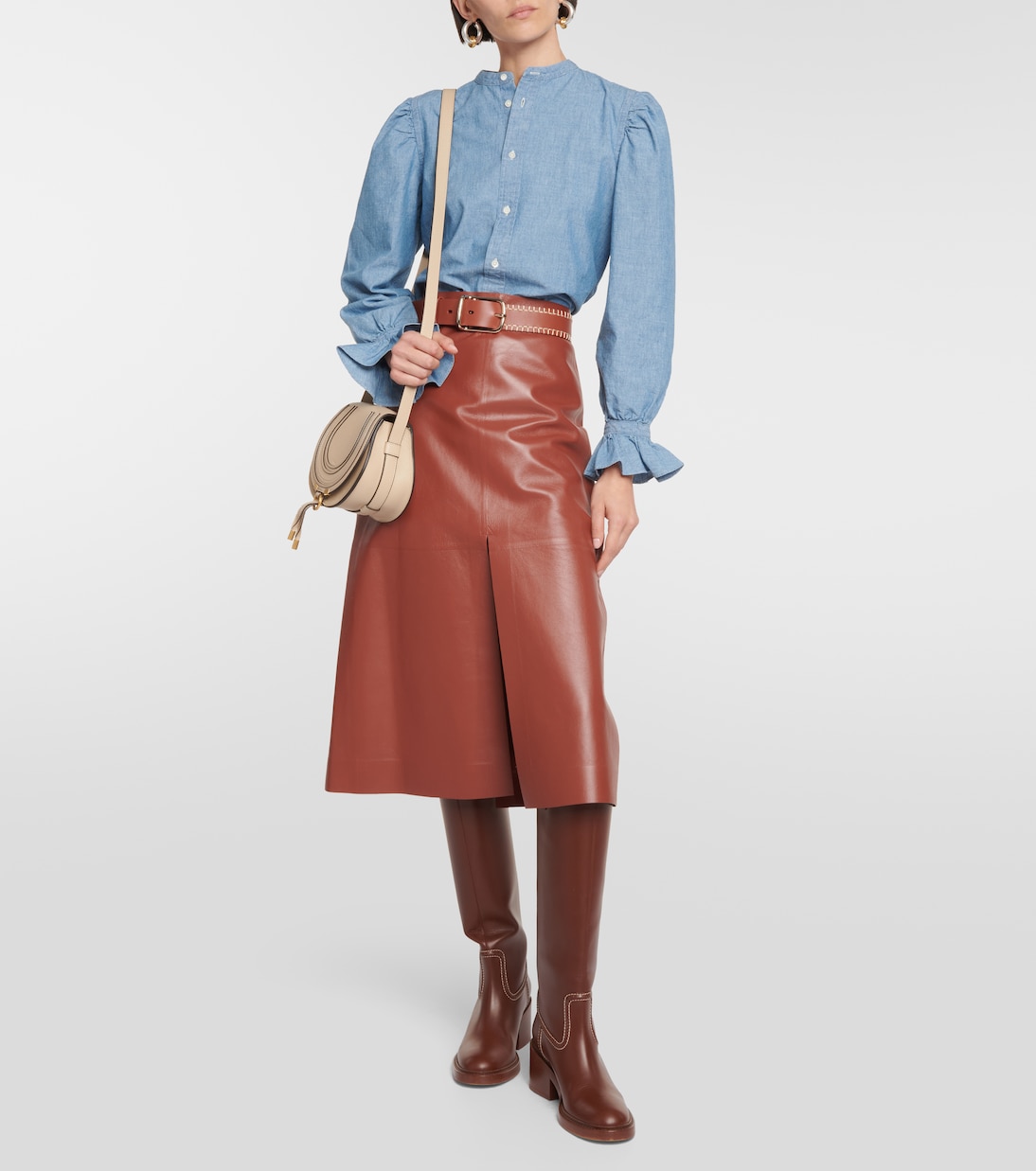 Blusa in cotone con volant | Polo Ralph Lauren