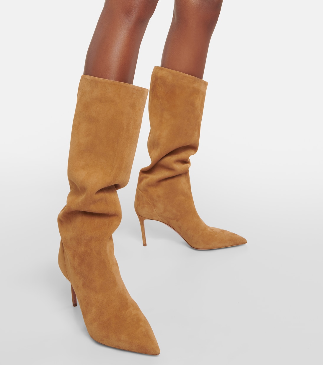Botas altas Matignon de ante | Aquazzura