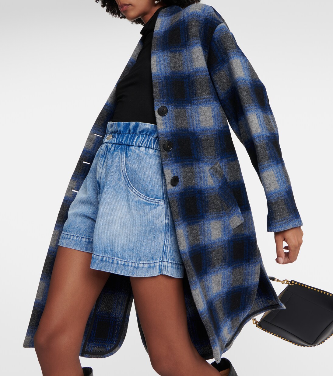 Isabel marant blue coat shop