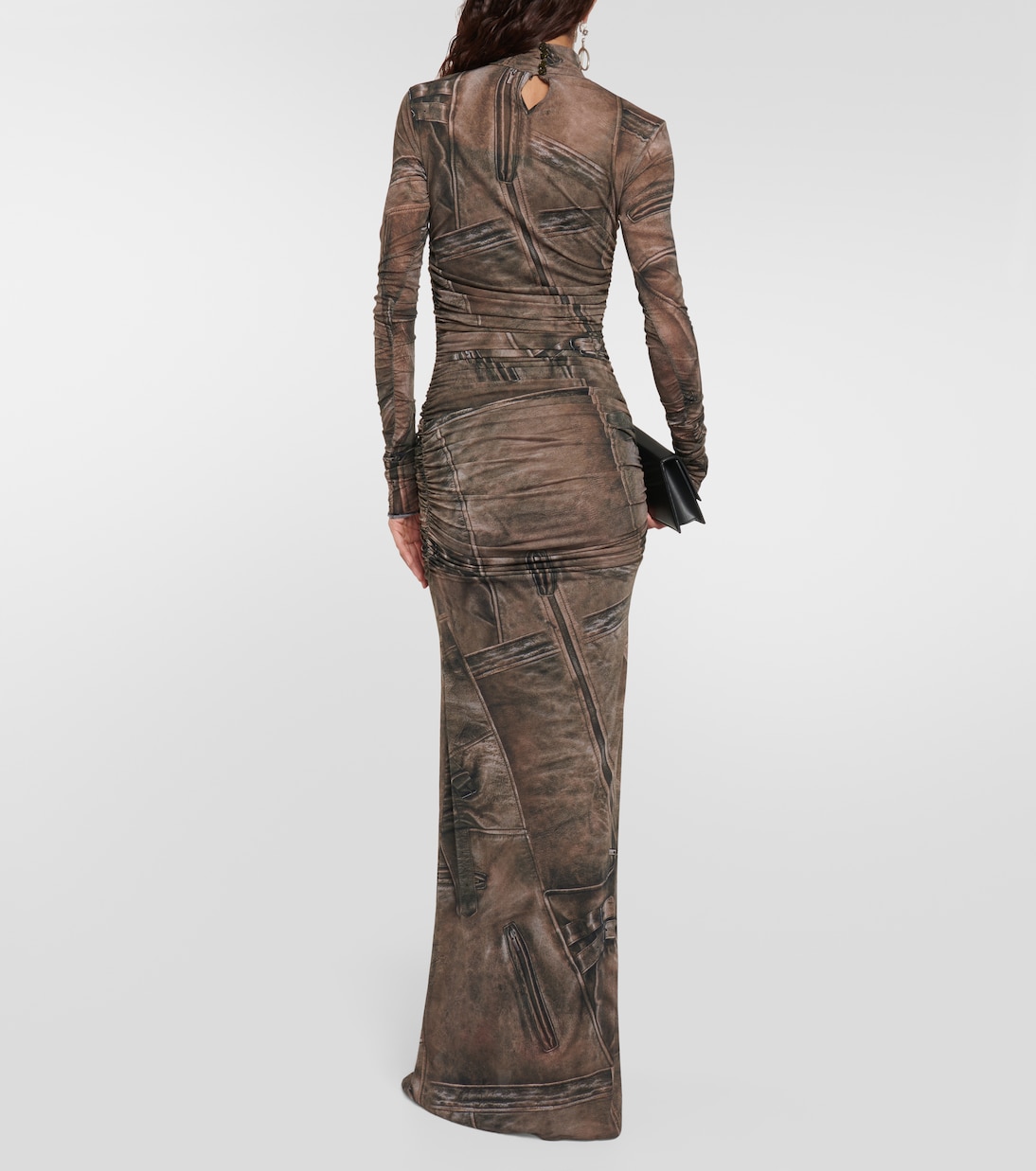 Printed high-neck gown | Blumarine