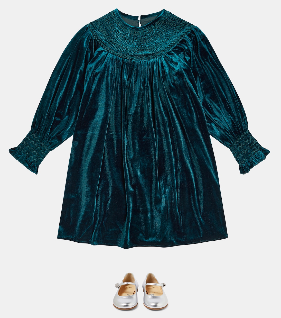 Kleid Carla aus Samt | C'era Una Volta