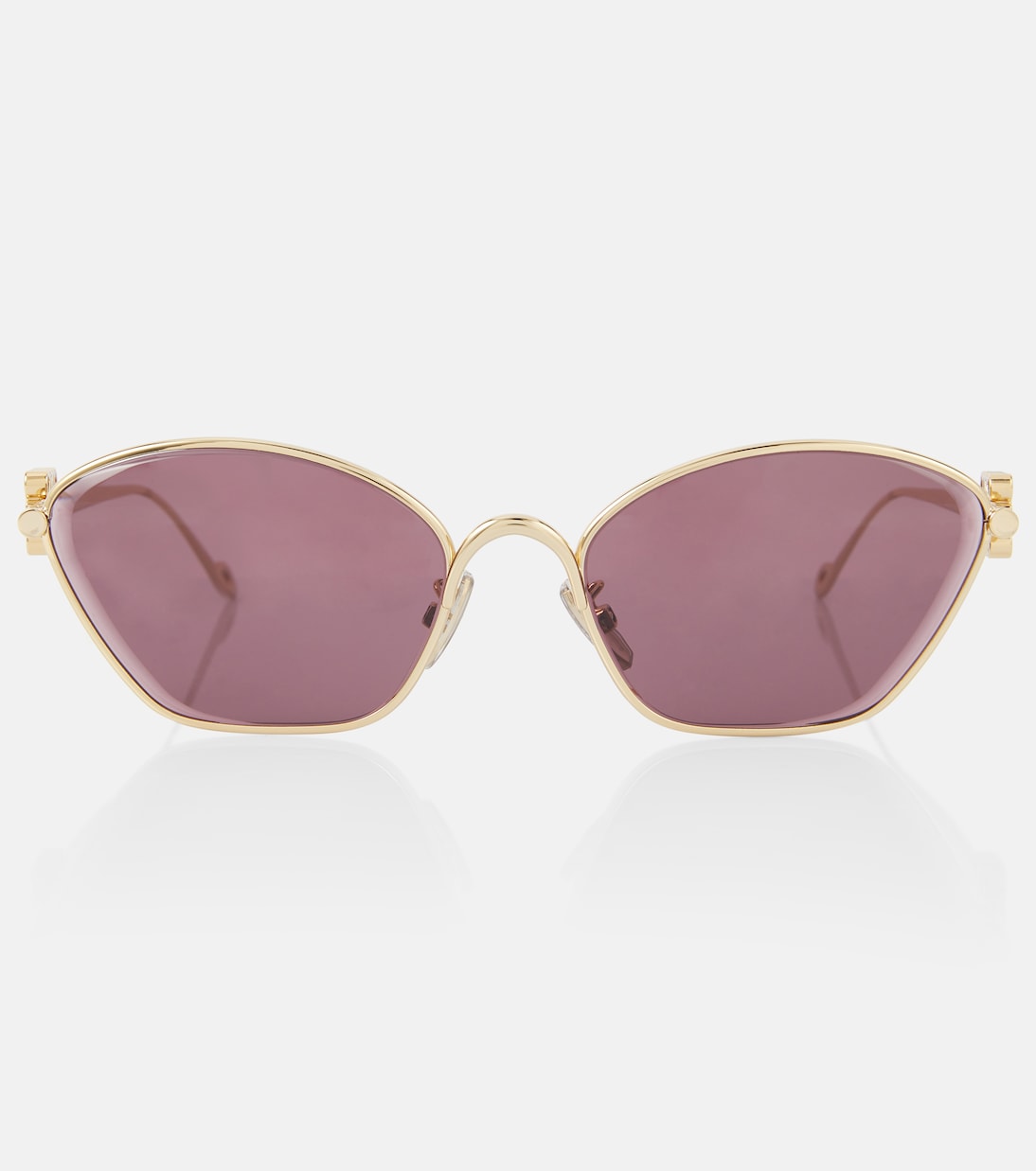 Occhiali da sole LOEWE Anagram con montatura a gatto per uno stile giovane e trendy